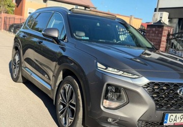 Hyundai Santa Fe IV SUV 2.0 CRDi 185KM 2020 Hyundai Santa Fe 1WL Salon PL FV23 Panorama ACC Martwe Pole Skora Kamera360, zdjęcie 37