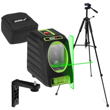 Laser krzyżowy Dedra laser 360 poziomica laserowa dedra laser statyw