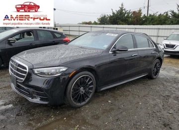Mercedes Klasa S W223/V223 2022 Mercedes-Benz Klasa S 500 4Matic 2022 3.0l 3.0 Benzyna 429KM