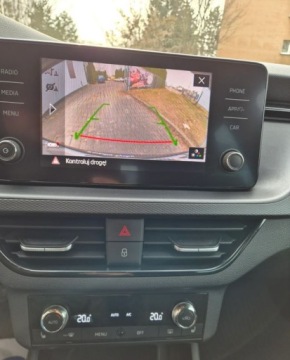 Skoda Kamiq Crossover 1.0 TSI 110KM 2020 Skoda Kamiq POLSKI SALON bezwypadkowy Zadbany Benzyna 110KM, zdjęcie 13