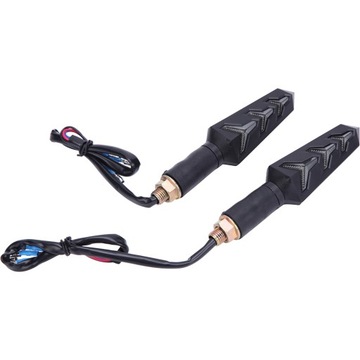 2x Kierunkowskazy LED Bursztynowe Strzałki Migacze dla Honda dla Yamaha