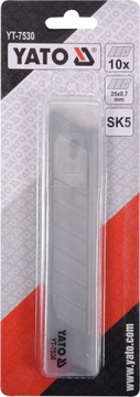 YATO OSTRZA ZAPASOWE 25MM 10SZ YT-7530