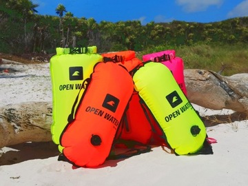 Буй безопасности OpenWater НАДУВНОЙ БУЙ ДЛЯ ПЛАВАНИЯ ПРОЧНЫЙ БУЙ ДЛЯ ПЛАВАНИЯ