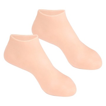 SKARPETKI SILIKONOWE NAWILŻAJĄCE SKARPETKI DO PEDICURE SKARPETKI DO PIELĘGNACJI STÓP SKIN S 33-35