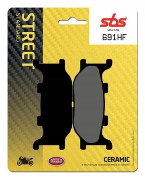 KLOCKI HAMULCOWE SBS YAMAHA XJ 600 S PRZÓD