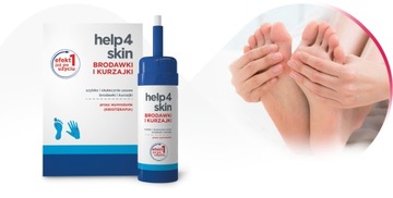 HELP4SKIN НАБОР для удаления бородавок и бородавок