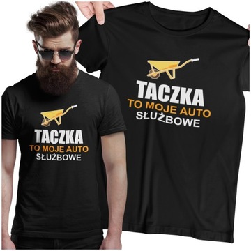 ŚMIESZNA KOSZULKA DLA BUDOWLAŃCA ŚMIESZNY PREZENT