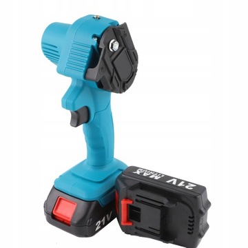 переносная ручная аккумуляторная бензопила для лесозаготовок, садовая +2 аккумулятора