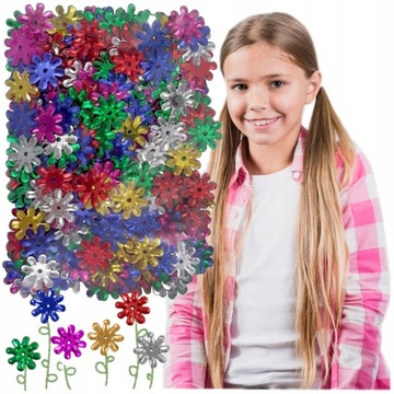 РАЗНОЦВЕТНЫЕ КОНФЕТТИ С БАЙЕТКАМИ ДЕКОРАТИВНЫЕ ИЗДЕЛИЯ