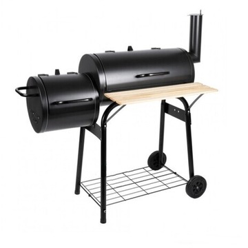 Grill węglowy i wędzarnia 2w1 BBQ SOLIDNY