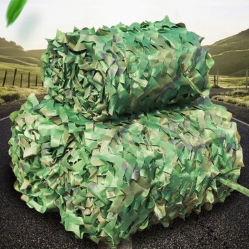 КАМУФЛЯЖНАЯ ВОЕННАЯ КАМУФЛЯЖНАЯ СЕТКА 4 ​​Х 6 М