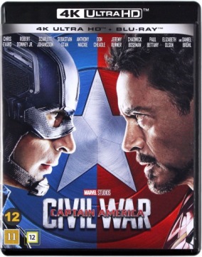 CAPTAIN AMERICA: CIVIL WAR (KAPITAN AMERYKA: WOJNA BOHATERÓW) (BLU-RAY 4K)+