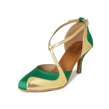BUTY DO TAŃCA TOWARZYSKIEGO TANECZNE8.5cm-39