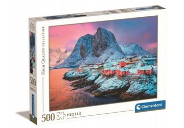 PUZZLE 500 EL HAMNOY VILLAGE CLEMENTONI 35144
