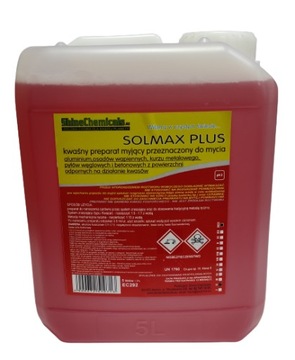 SOLMAX do USUWANIA OSADÓW WAPIENNYCH KONCENTRAT 5L