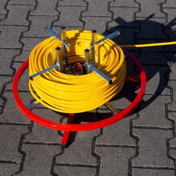 Подставка-размотчик для кабелей и проводов, одинарная, горизонтальная, диаметр 55 см.