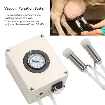 6л доильный аппарат для коз портативный электрический автоматический Pulsati из нержавеющей стали