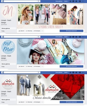 FACEBOOK FANPAGE графический дизайн аватар + фоновое фото