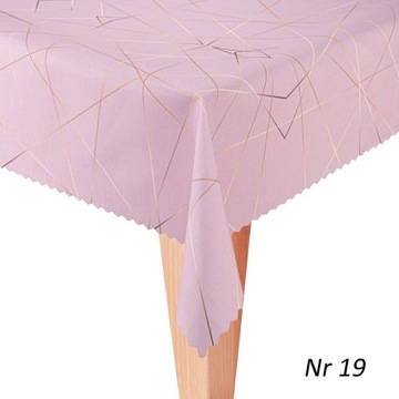 OBRUS PLAMOODPORNY 120x180 POLSKI RÓŻNE WZORY Nr