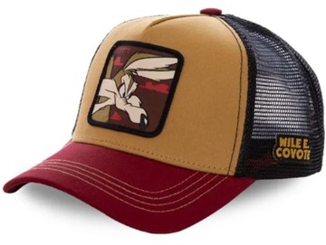 CZAPKA Z DASZKIEM LOONEY TUNES COYOTE KOJOT Z SIATECZKĄ RÓŻNE WZORY