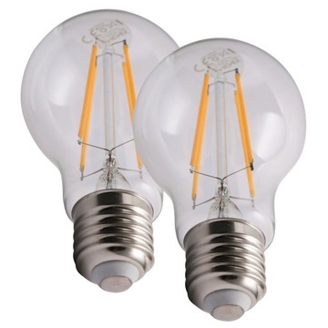 2x Żarówka E27 LED FILAMENT 10W NEUTRALNA kula