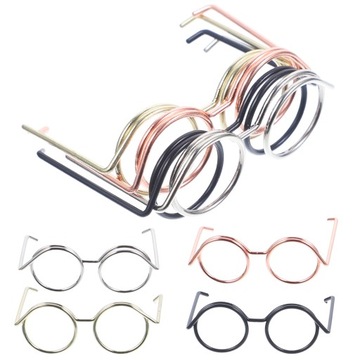 20 SZT. OKULARY DLA LALKI MINI OKULARY UBRANIE DLA LALKI