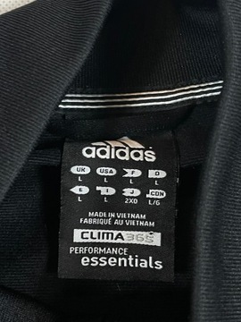 Adidas Orginals Bluza Męska Czarna Zip Stójka Logo Unikat Klasyk L XL