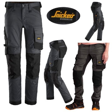 Spodnie robocze Snickers 6341 Stretch Allround 100 ELASTYCZNE i Trwałe