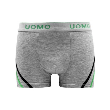 НАБОР МУЖСКИХ БОКСЕРОВ UOMO, 6 шт., L