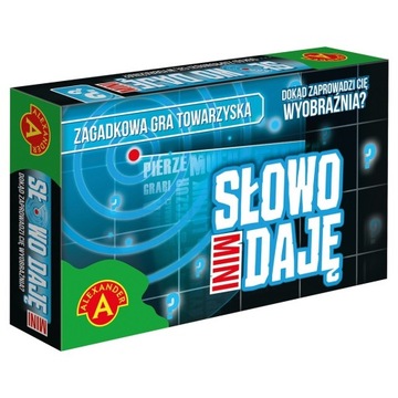 SŁOWO DAJĘ Wersja mini gra rodzinna Alexander