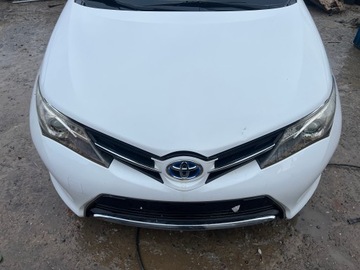 TOYOTA AURIS II 2 070 HYBRID 12-15 KOMPLETNY PRZÓD MASKA ZDERZAK BŁOTNIK