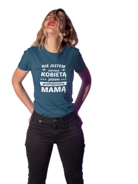 Koszulka dla Mamy i Taty ZESTAW dwóch koszulek PROFESJONALNY TATA i MAMA