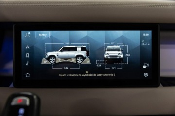 Land Rover Defender IV (L663) Hard Top 90 3.0D R6 250KM 2023 Land Rover Defender 110 3.0D 250KM. Salon PL. FV., zdjęcie 37