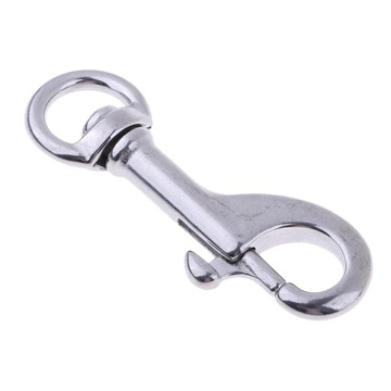 Metalowy obrotowy karabińczyk ze