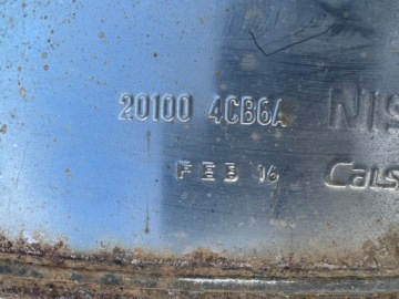 NISSAN X-TRAIL T32 ГЛУШИТЕЛЬ 1.6 DCI