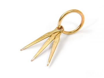 Набор для тестирования золота - жидкости, иглы, камень