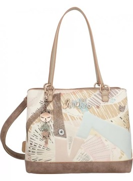 torba shopper na ramię ANEKKE 38722-206 Hollywood Passion