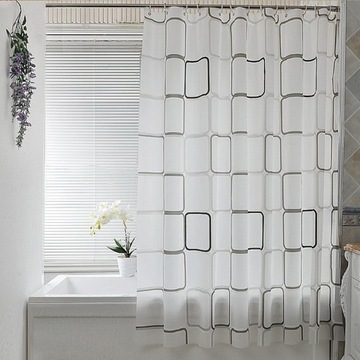 Занавески для душа в ванной Водонепроницаемая ткань 1,2x