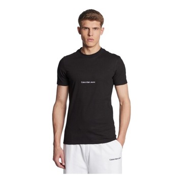 CALVIN KLEIN KOSZULKA MĘSKA T-SHIRT INSTITUTIONAL TEE CZARNA r.L