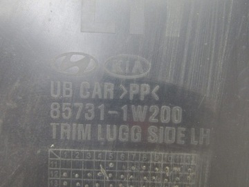 RIO III 14R БАГАЖНИК СТОРОНА ЛЕВАЯ ЗАДНЯЯ ОБИВКА 85731-1W200