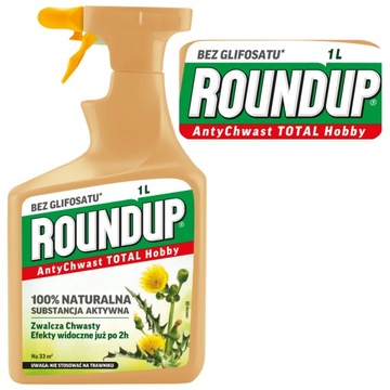 Roundup AntyChwast Total Hobby Substral 1l EKO BEZ GLIFOSATU NA CHWASTY