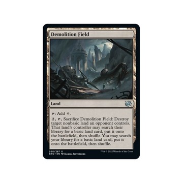 MTG Demolition Field (U)