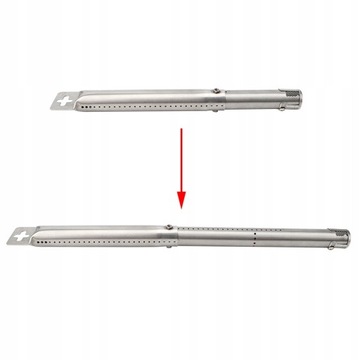 4 шт. Телескопические трубчатые горелки для гриля.