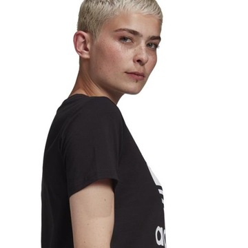 T-shirt Damski adidas GN2896 TREFOIL Czarny 40