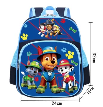 Chase Marshall PSI PATROL Plecak lekki PAW Patrol