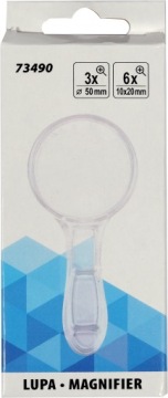 УВЕЛИЧЕНИЕ ДВУХ ЛИНЗ 3X/6X УВЕЛИЧИТЕЛЬНОЕ СТЕКЛО