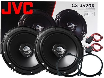 JVC GŁOŚNIKI DWUDROŻNE BMW E46 ROVER 75 PRZÓD TYŁ