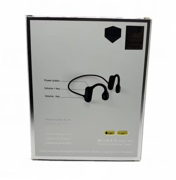 БЕСПРОВОДНЫЕ НАУШНИКИ С КОСТНОЙ ПРОВОДИМОСТЬЮ ИГРОВЫЕ СПОРТ 5.3 + EDR