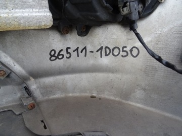 KIA CARENS III NÁRAZNÍK PŘEDNÍ MŘÍŽKA 86511-1D050