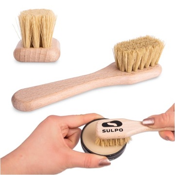 Кисть для обуви, нанесение маркерной пасты